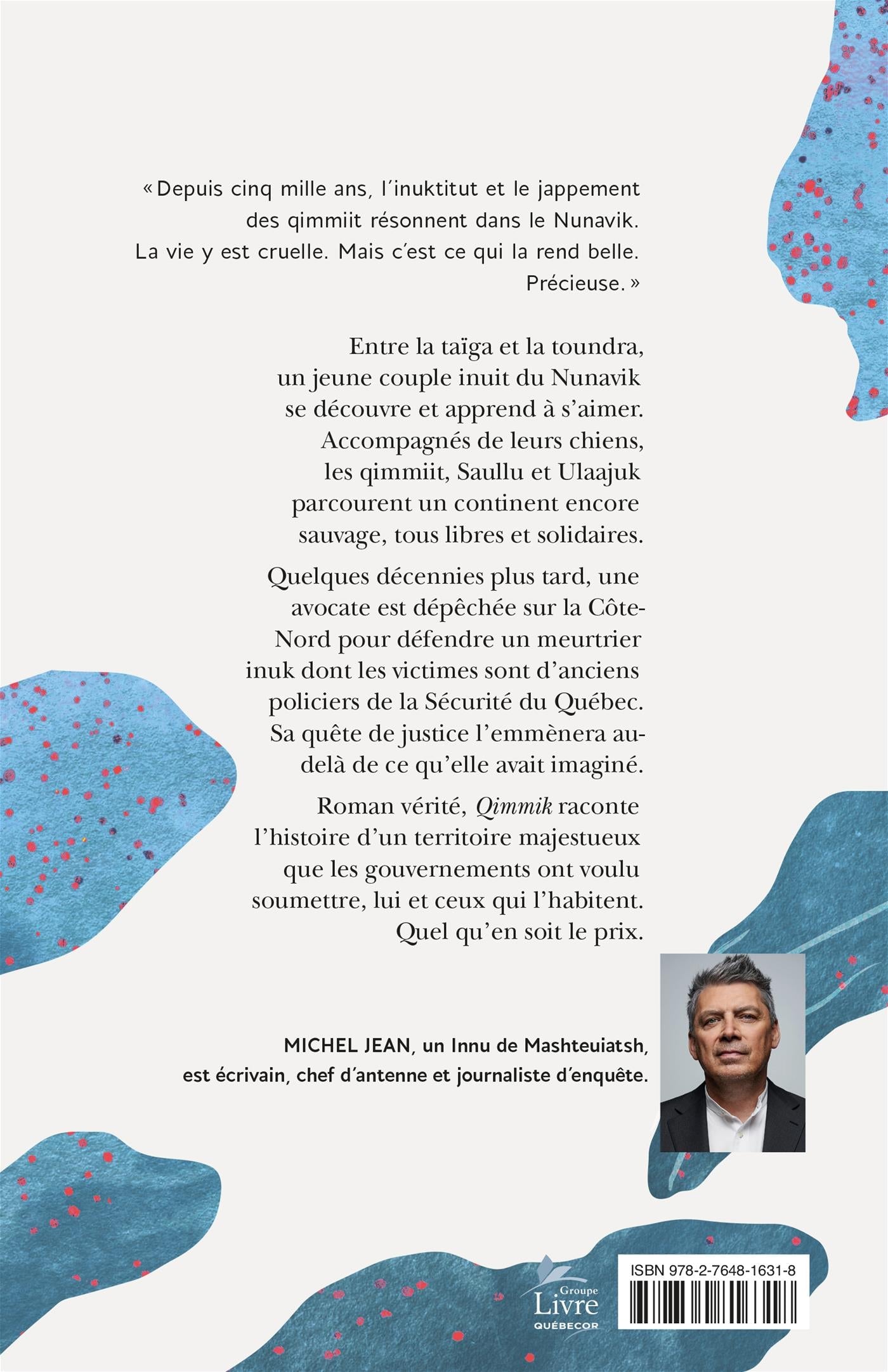 Couverture du livre de Qimmik - papier format