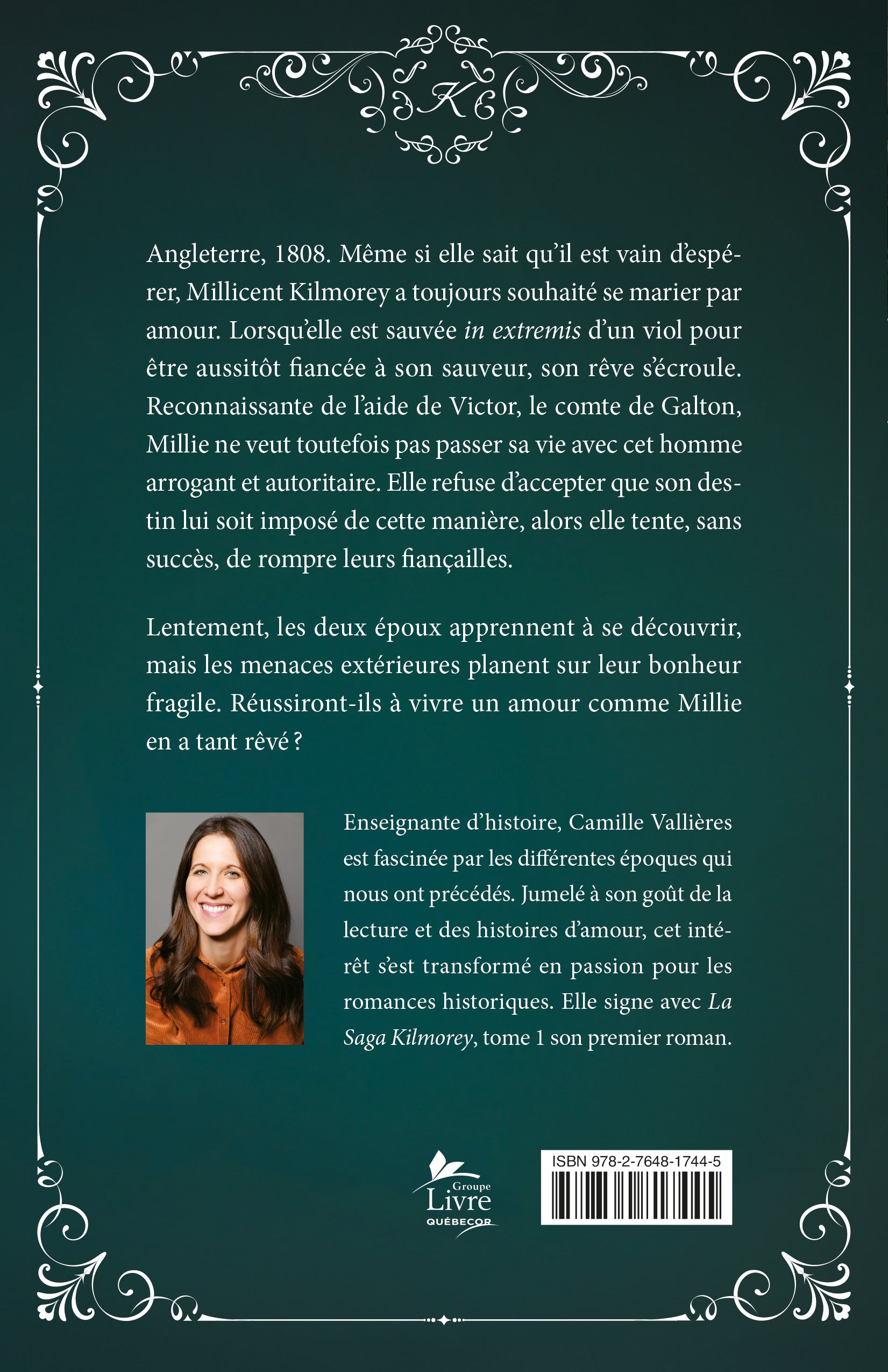 Couverture du livre de La Saga Kilmorey - Tome 1 - papier format